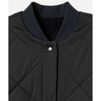 ＧＯＲＥ－ＴＥＸ　ＷＩＮＤＳＴＯＰＰＥＲ　防風　透湿　ウインドストッパー　リバーシブルボア　ミリタリーキルティングコート