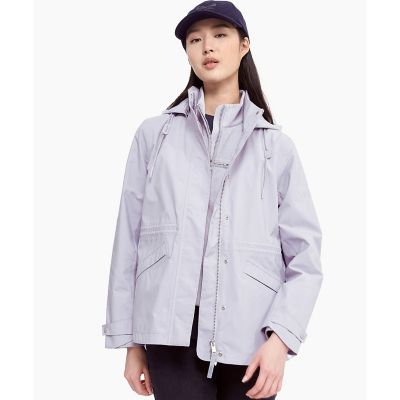 ＧＯＲＥ－ＴＥＸ　ゴアテックス　防水　透湿　防風　ウエスト　ドロストコード　フーデッドショートジャケット