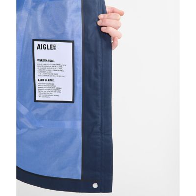 MTD 防水 透湿 3レイヤー フーデッドコート | AIGLE