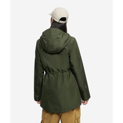 AIGLE コーデュロイジャケット ファー付 モスグリーン アウター セール 