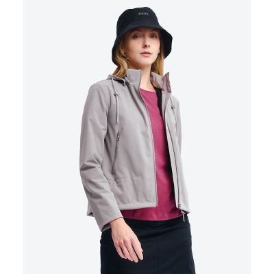 ＜AIGLE＞ソフトシェル　ストレッチ　撥水　通気性　３レイヤージャケット