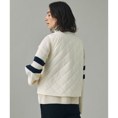 Repreve中綿インサレーション リバーシブルキルティング