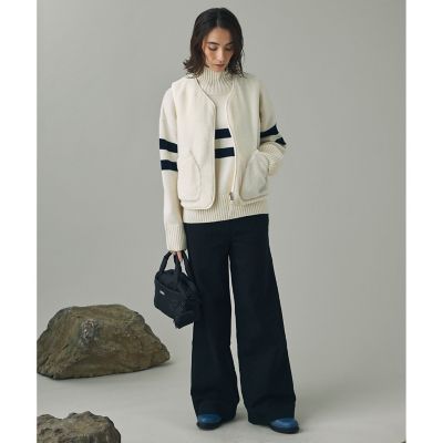 Repreve中綿インサレーション リバーシブルキルティング