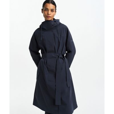 AIGLE/エーグル 透湿防水 ロングトレンチコート ダークネイビー コート・ジャケット【三越伊勢丹/公式】