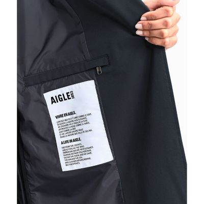 透湿防水　ロングトレンチコート