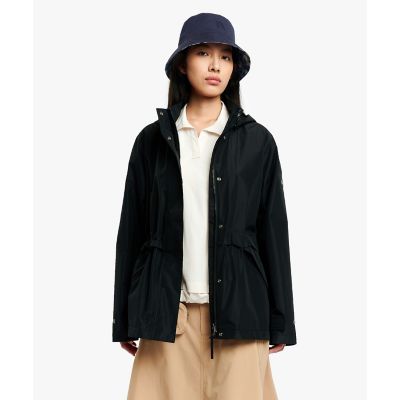 ＧＯＲＥ－ＴＥＸ　ゴアテックス　防水　透湿　防風　２レイヤー　ミドル丈ジャケット　／　フード取り外し可