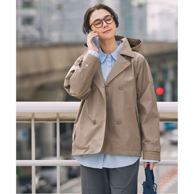 防風 透湿 防水 GORE－TEX ゴアテックス ショートトレンチ