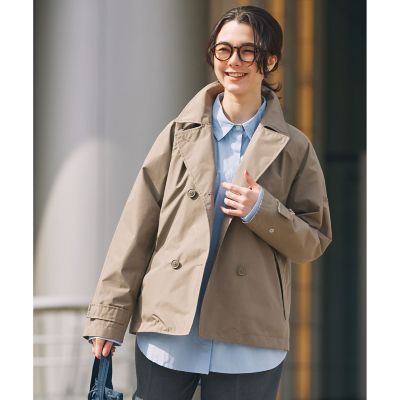 防風 透湿 防水 GORE－TEX ゴアテックス ショートトレンチ