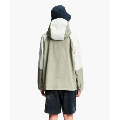 透湿 防水シーム カラーブロック ショートフレアジャケット | AIGLE