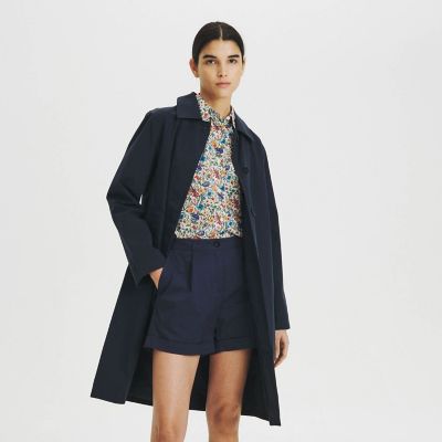 ＜AIGLE＞透湿防水　レトロ　ステンカラー　コート