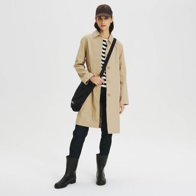 透湿防水 レトロ ステンカラー コート | AIGLE/エーグル | 三越
