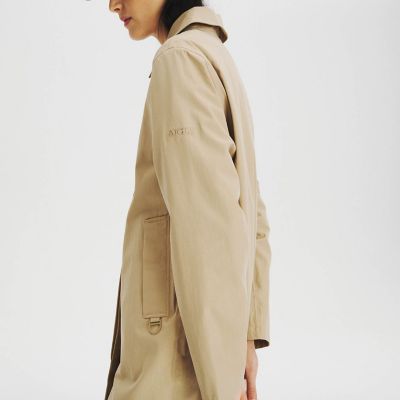 AIGLE エーグル ステンカラーコート Mサイズ ベージュ 楽天市場】GORE-TEX(R) RAINCOAT AIGLE エーグル ジャケット