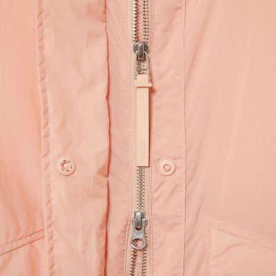 撥水　ショート　フィッシュテールパーカ