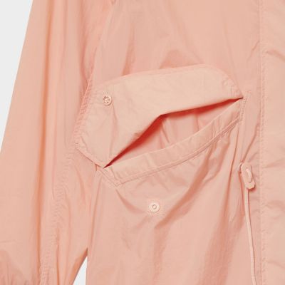 撥水　ショート　フィッシュテールパーカ