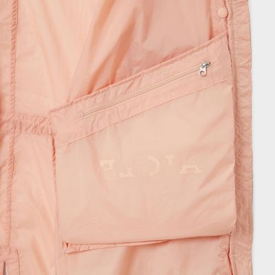 撥水　ショート　フィッシュテールパーカ