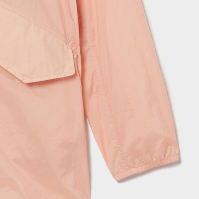 撥水　ショート　フィッシュテールパーカ