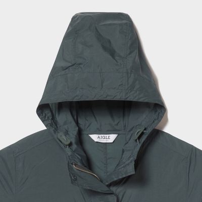 撥水　ショート　フィッシュテールパーカ