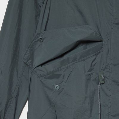 撥水　ショート　フィッシュテールパーカ