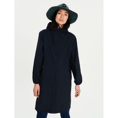 透湿防水ロングフーデッドパッカブルジャケット