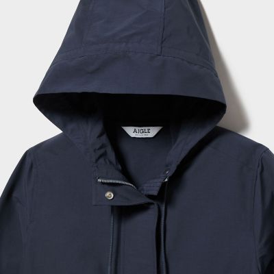 撥水　ラウンドヘム　ビックポケット　パーカジャケット