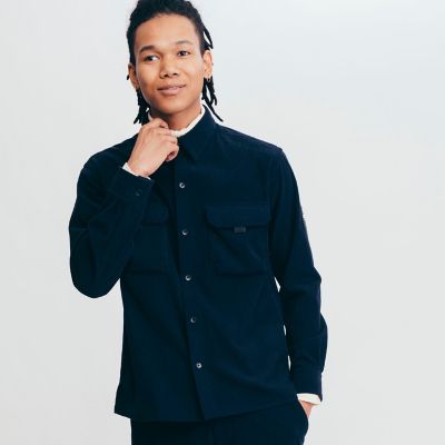 ＜AIGLE＞撥水　コーデュロイ　シャツジャケット