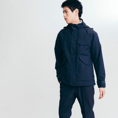 ＜AIGLE＞撥水　マウンテンパーカ　３ｉｎ１　ジャケット