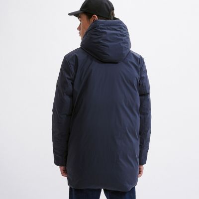 ロングダウンフーデッドジャケット