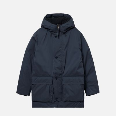 ロングダウンフーデッドジャケット