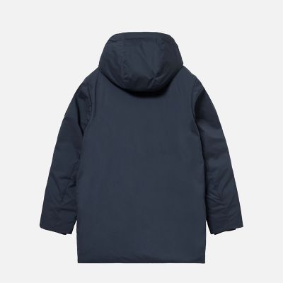 ロングダウンフーデッドジャケット