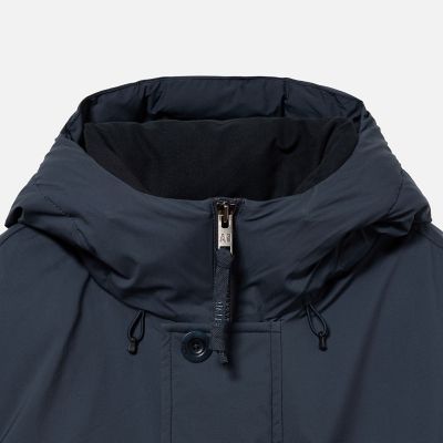ロングダウンフーデッドジャケット