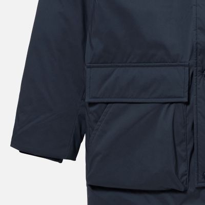 ロングダウンフーデッドジャケット