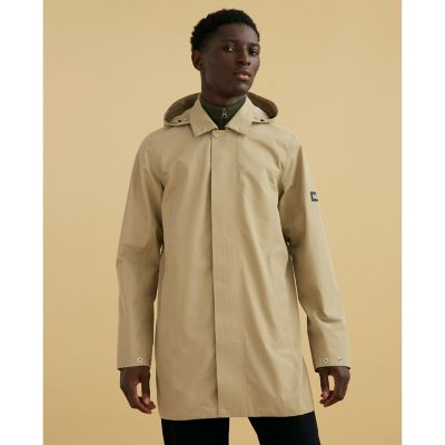 ゴアテックスフーデッドロングジャケット