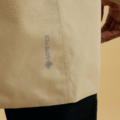 ゴアテックスフーデッドロングジャケット