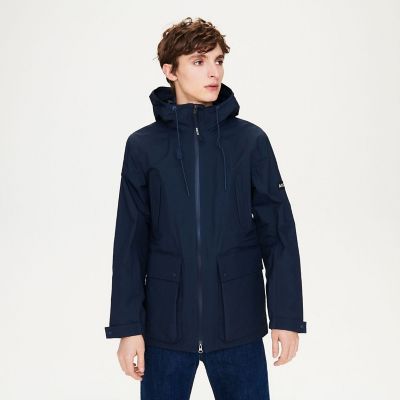 ＜AIGLE＞透湿防水　フラップポケットジャケット