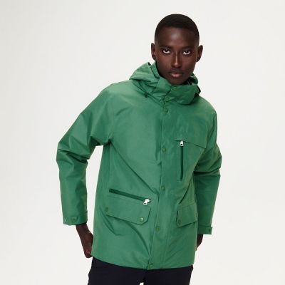 ＜AIGLE＞ゴアテックス　フーデッドフラップポケットジャケット