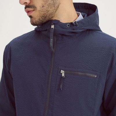 シアサッカーフーデッドジャケット | AIGLE/エーグル | 三越伊勢丹
