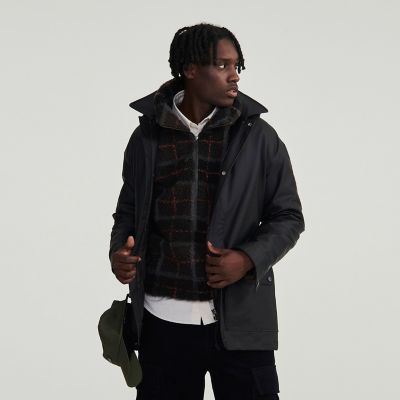 ＜AIGLE＞ラバータッチフーデッドジャケット