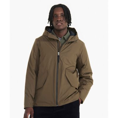 AIGLE/エーグル 透湿防水 防風 2レイヤー 中綿 インサレーションフーデッドジャケット
