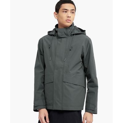 ＧＯＲＥ－ＴＥＸ　透湿防水　防風　２レイヤー　フーデッドジャケット　／　スタンドジャケット