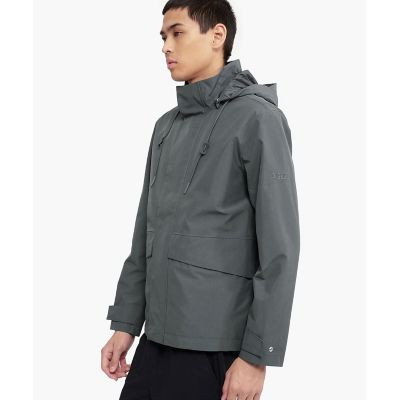 ＧＯＲＥ－ＴＥＸ　透湿防水　防風　２レイヤー　フーデッドジャケット　／　スタンドジャケット