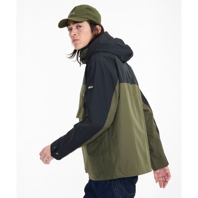 ＭＴＤ防水　透湿　２．５レイヤーマルチポケットフーデッドジャケット