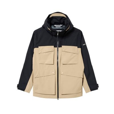 ＭＴＤ防水　透湿　２．５レイヤーマルチポケットフーデッドジャケット