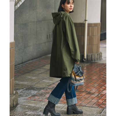 ＭＴＤ　防水　透湿　撥水ジップ　レインパック　ポケッタブルフーデッドコート