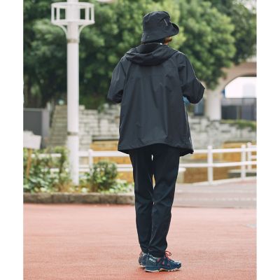 ＭＴＤ　防水　撥水　透湿　ポケッタブル　軽量レインパックフーデッドジャケット