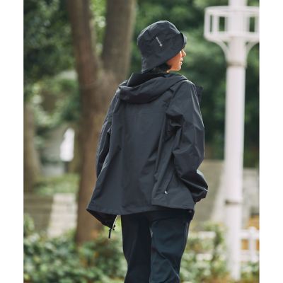 ＭＴＤ　防水　撥水　透湿　ポケッタブル　軽量レインパックフーデッドジャケット