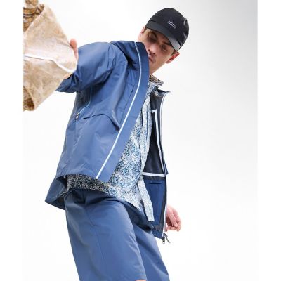 AIGLE/エーグル 防水 透湿 レインパックプロ ポケッタブル 2.5レイヤーフーデッドジャケット