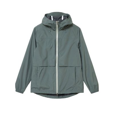 防水　透湿　レインパックプロ　ポケッタブル　２．５レイヤーフーデッドジャケット