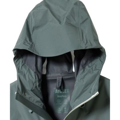 防水　透湿　レインパックプロ　ポケッタブル　２．５レイヤーフーデッドジャケット
