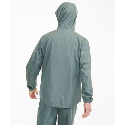 防水　透湿　レインパックプロ　ポケッタブル　２．５レイヤーフーデッドジャケット