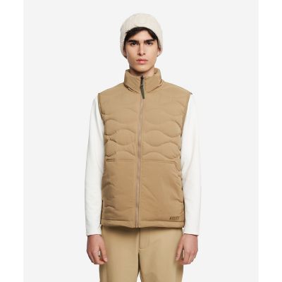 撥水 キルティング ジップアップダウンベスト | AIGLE/エーグル | 三越